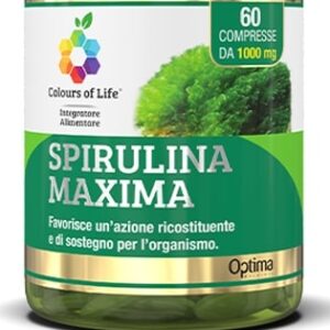 Integratore Spirulina Maxima 60 caps - Colours of Life