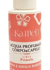 Acqua profumata corpo e capelli Papaya e vaniglia mandorlata - Kameli