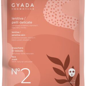 Maschera in tessuto n°2 Lenitiva - Gyada Cosmetics