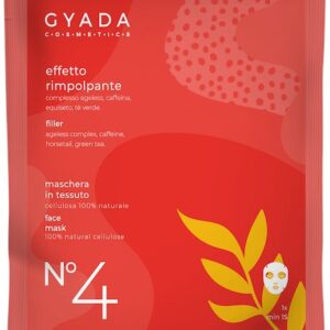 Maschera in tessuto n°4 Effetto Rimpolpante - Gyada Cosmetics
