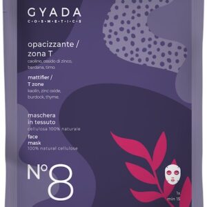 Maschera in tessuto n°8 Opacizzante - Gyada Cosmetics