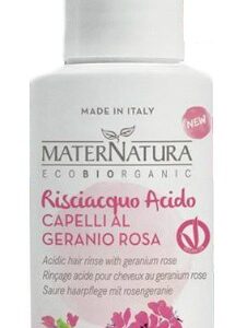 Risciacquo Acido Geranio Rosa 150 ml - MATERNATURA