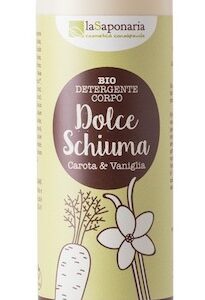 Detergente corpo Vaniglia e Carota Dolce Schiuma - La Saponaria