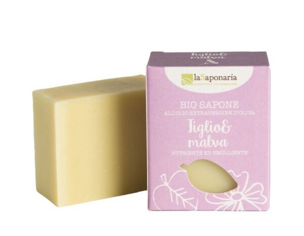 Extra virgin olive oil soap d'olive - LINDEN AND MALLOW - La Saponaria