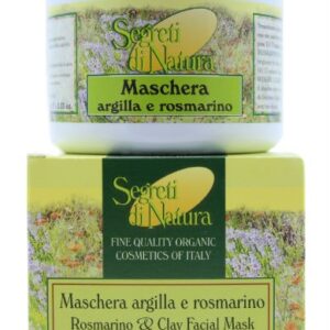 Maschera argilla e rosmarino 100ml - Segreti di Natura