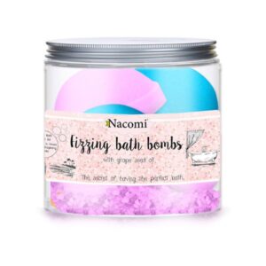 Fizzy Bath Bombs Himbeere - Griechischer Sommer - Nacomi