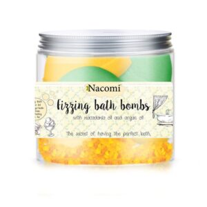 Fizzy Bath Bombs Orange - Green Tea - Nacomi