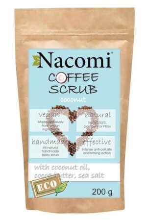 Trockenes Körperpeeling "Kokosnuss" 200 g - Nacomi