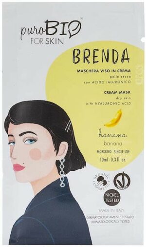 Cream mask - BRENDA - banana - Purobio