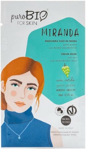Cream mask - MIRANDA - uva verde - Purobio