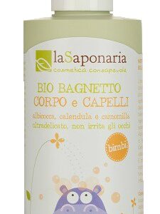 Bio bagnetto corpo e capelli - Le Albicoccole - La Saponaria