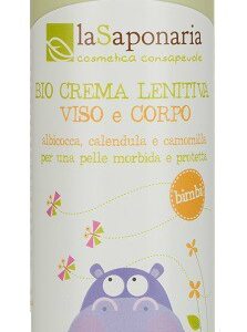Bio crema lenitiva viso e corpo - Le Albicoccole - La Saponaria