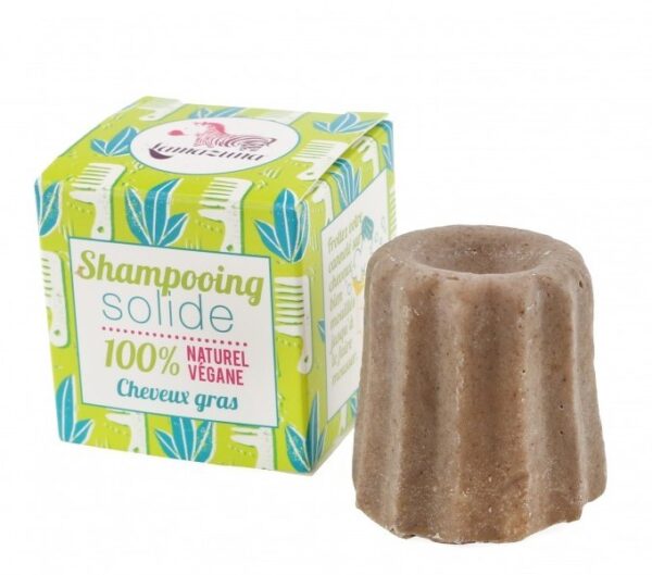 Solid shampoo for oily hair with Verbena 55g - Lamazuna