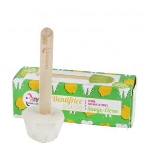 Salbei und Zitrone Feste Zahnpasta 17g - Lamazuna