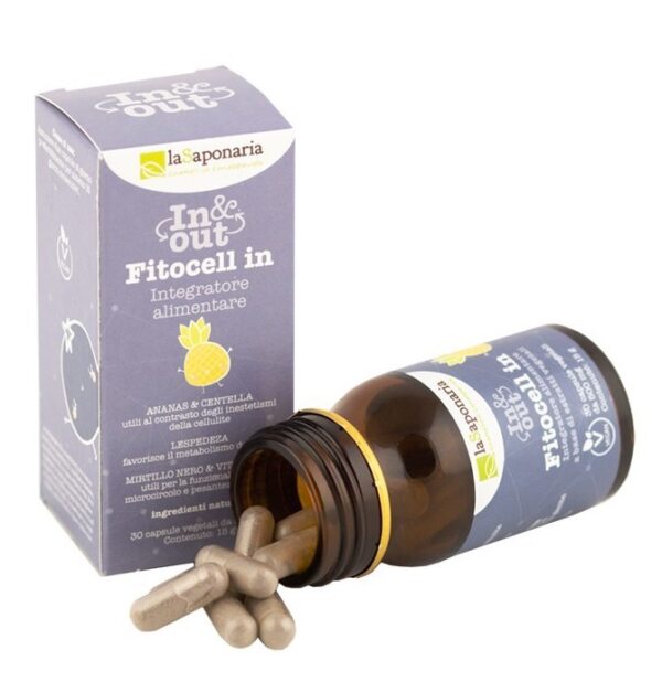 Fitocell In - Integratore alimentare inestetismi della cellulite - La Saponaria