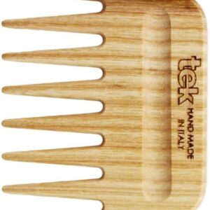 Afro comb in ash wood - Tek