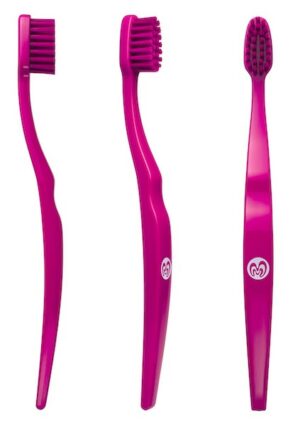 Biologisch abbaubare Babyzahnbürste - Lila - Berlin BioBrush