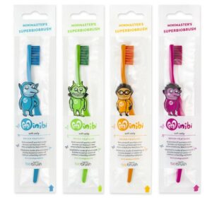 Spazzolino da denti biodegradabile baby - Viola - Berlin BioBrush