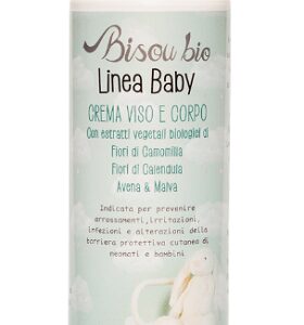Baby Crema Viso Corpo Camomilla Calendula Malva 200ml - Bisoubio