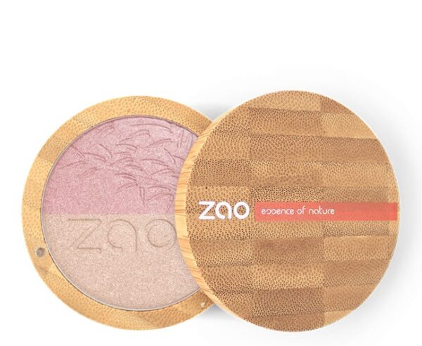 Shine up Powder Duo 311 Rosa e Oro - Zao Organic