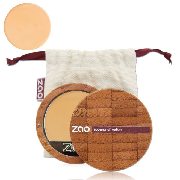 Fondotinta Compatto chiarissimo 728 ocra - Zao Organic