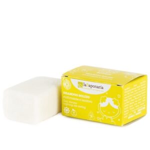 Stärkendes und beruhigendes festes Shampoo 50 g - La Saponaria