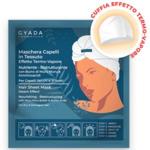 Sheet Hair Mask - Pflegend und restrukturierend - Gyada Cosmetics