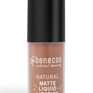 Natürlicher, matter, flüssiger Lippenstift - DESERT ROSE - Benecos