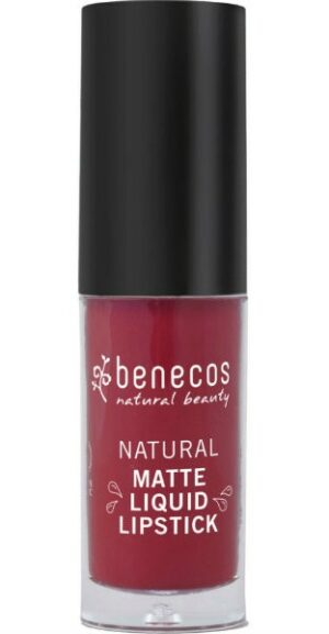 Natural Matte Liquid Lipstick - BLOODY BERRY - Benecos