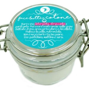 Facebutter Cotton - Make-up-Entferner und feuchtigkeitsspendende Butter 125ml - Volga Cosmetics