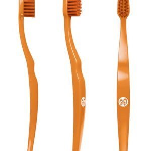 Baby biodegradable toothbrush - Orange - Berlin BioBrush