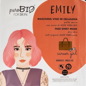 EMILY Maschera in tessuto pelle secca Career Girl - PuroBio