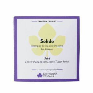 Solid Shower Shampoo 80g - Biofficina Toscana