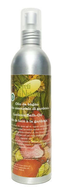 Olio da bagno all olio essenziale alla gardenia 250ml - Segreti di Natura