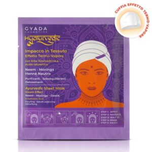 Hyalurvedische Ayurvedapackung aus reinigendem Stoff - Gyada Cosmetics