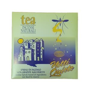 Spirali di Incenso Antizanzare 10pz - Notti Quiete - Tea Natura