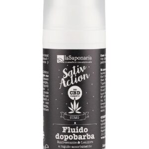 Aftershave Fluid 50ml - Sativ Action - La Saponaria