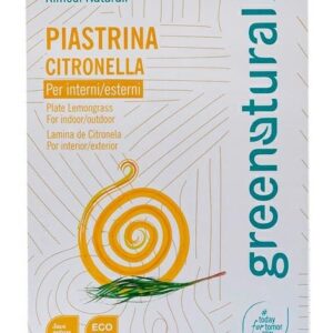 Piastrina antizanzare alla citronella 30g - Greenatural