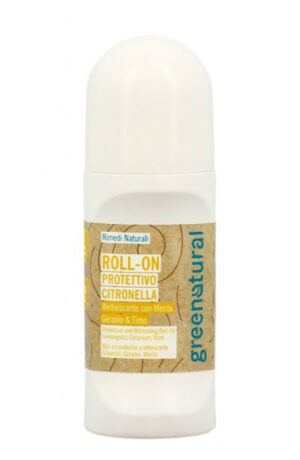 Roll on protettivo antizanzare alla citronella 50ml - Greenatural