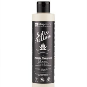 Doccia Shampoo All in One 200 ml - SativAction - La Saponaria