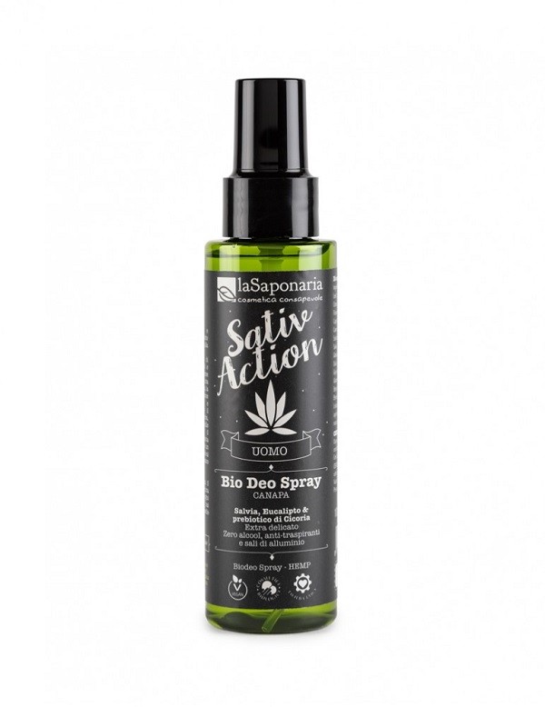 Bio Deo Spray 100 ml - SativAction - La Saponaria