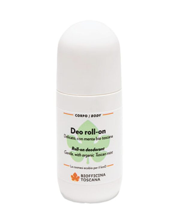 Delicate Deo Roll-on with mint - Biofficina Toscana