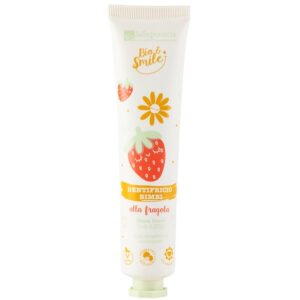 Dentifricio Lenitivo Bimbi Fragola - Bio Smile - La Saponaria