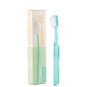 Spazzolino fibra vegetale Bimbi (verde) - Bio Smile - La Saponaria