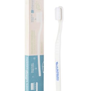 Spazzolino fibra vegetale setole morbide - Bio Smile - La Saponaria
