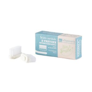 Interchangeable soft bristle heads - Bio Smile - La Saponaria