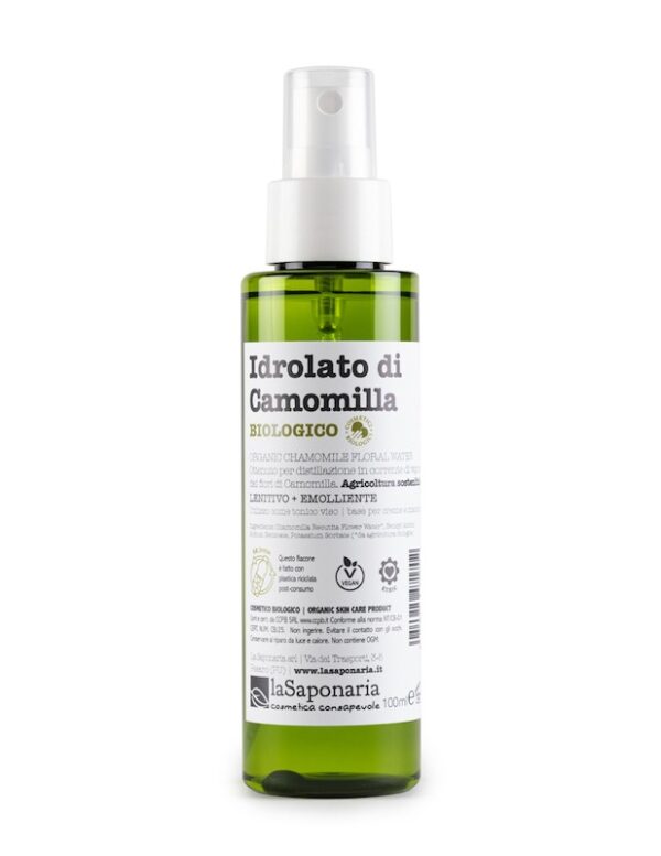 Organic chamomile hydrolat Re Bottle Spray - La Saponaria