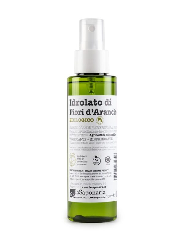 Idrolato fiori d'arancio bio Re Bottle Spray - La Saponaria