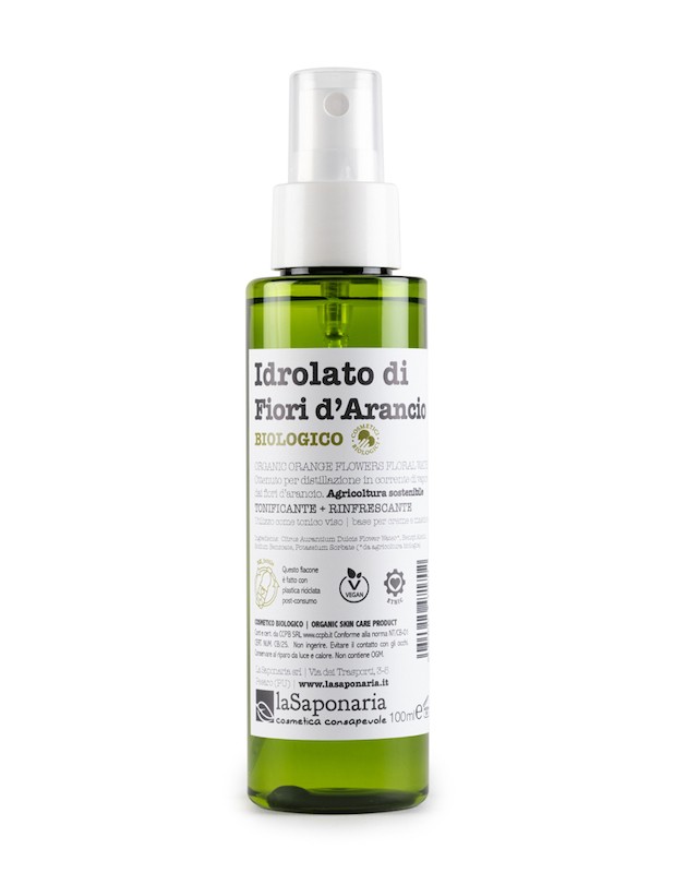 Idrolato fiori d'arancio bio Re Bottle Spray - La Saponaria