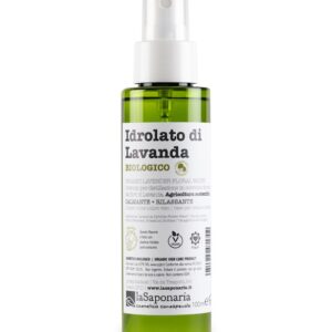Organic lavender hydrolat Re Bottle Spray - La Saponaria